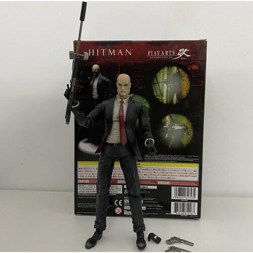 Play Arts Kai Hitman Action Figure Model Toys