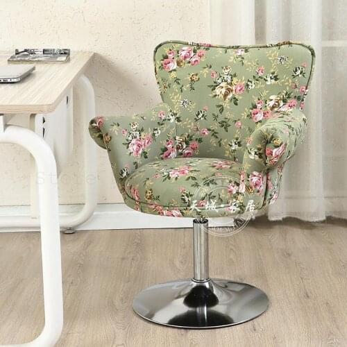 European home computer chair lift coffee chair nail chair leisure beauty makeup sofa chair anchor office chair