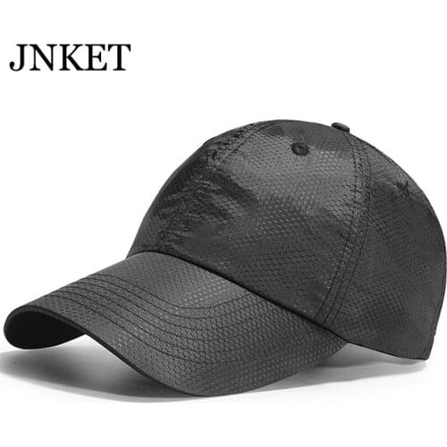 JNKET New Fashion Men Womens Baseball Cap Quick-drying Baseball Hat Sunhats Adjustable Snapbacks Hats Outdoor Sport Cap Gorras