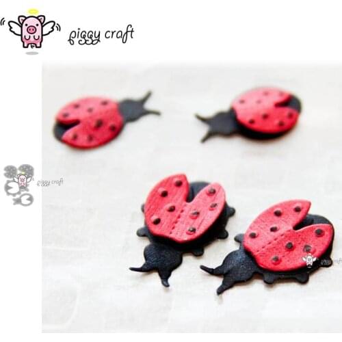 Piggy Craft metal cutting dies cut die mold New Insect decoration Scrapbook paper craft knife mould blade punch stencils dies