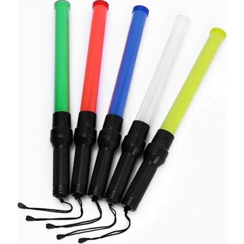 Outdoor Safety LED Traffic baton Safety Signal Warning Flashing At Night Wand Baton By Hand