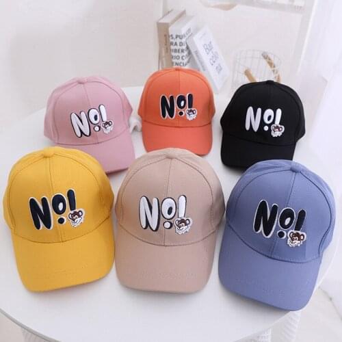 2021 New Childrens Baseball Cap For Girls Boy Sun Hats Hip Hop Cap Fashion Embroidered Baby Kids Caps 3-8Y