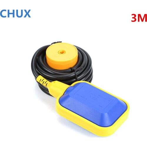 Cable type Float Switch 3m length Water Level Control Use for Water Tank Flow Sensor Float Switch Controller