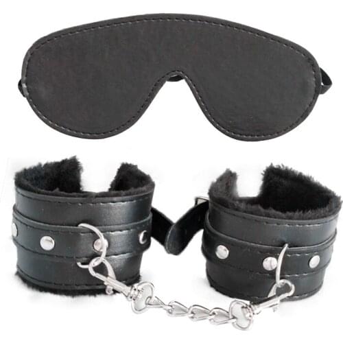 Sex Toys, Alternative Toys, Bundled, Plush Eye Mask, Handcuffs Set For Wholesale And Retail