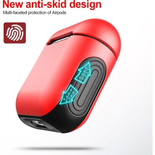 Silicone Bumper Soft True Wireless Earphone Cover For Apple Airpods Pouch Protective Case For AirPods