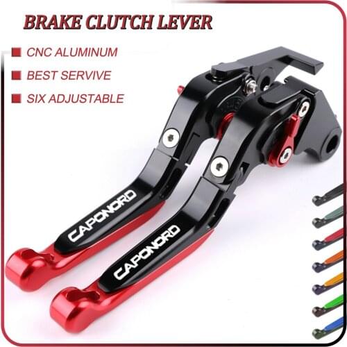 CNC Folding Extendable Motorcycle Adjustable Brake Clutch Levers For Aprilia TUONO/R CAPANORD 1200/Rally DORSODURO 1200