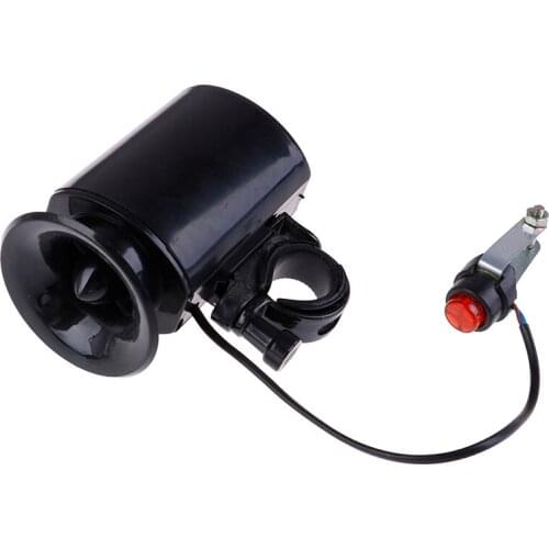 Bicycle 6-Sounds Electronic Bell Loud Alarm Strong Loud Horns Safety Siren Ultra-loud Bike Horn Alarm