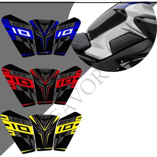 Motorcycle Tank Pad Protector For Yamaha MT10 FZ MT - 10 Stickers Fairing Fender Knee Decal Fuel 2016 2017 2018 2019 2020 2021