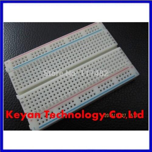 100% New 5pcs/lot 400 Tie Point Interlocking Solderless Breadboard