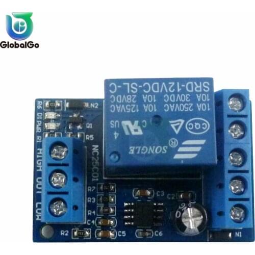 2 in 1 Pump Pour Water Automatic Controller DC 12V Liquid Level Sensor Switch Relay Module for Motor Fish tank