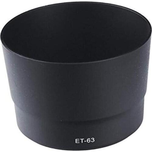 ET-63 hood Bayonet Lens Hood Light Shield Shade For Canon Hood 55-250mm IS Lens F/4-5.6 STM Camera EF-S G8X3