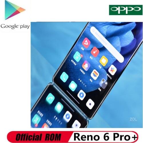 DHL Fast Delivery Oppo Reno 6 Pro+ Plus 5G Cell Phone 6.55" 90HZ Face ID Fingerprint 50.0MP 65W Charger Snapdragon 870 NFC OTA