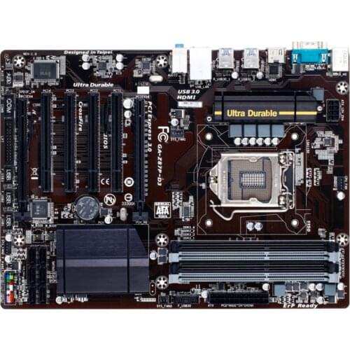 For Gigabyte GA-Z87P-D3 Motherboard 1150 Z87 DDR3 USB3.0 32GB SATA III Z87P D3 Desktop Mainboard Z87P-D3 Used