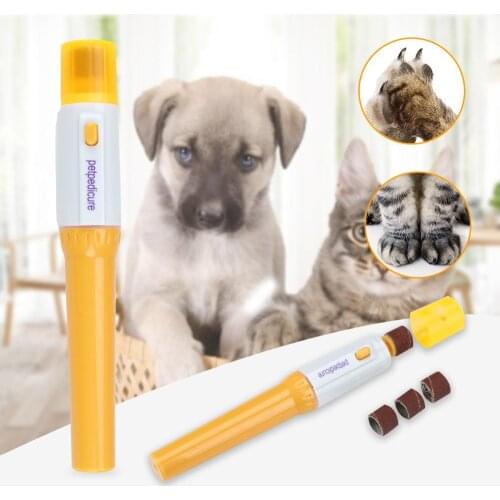 Dog Electric Grippers Cat Nail Polisher Dog Gripper Cat Dog Pet Claw Nail Grooming Kit Manicure Pet Tool Pet Supplies