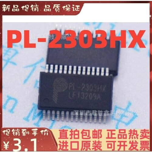 Free shipping 2PCS/lot PL-2303HX PL2303 PL2303HX SSOP-28 New original IC