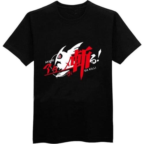 Cute Unicorn Akame ga KILL t shirt Mens t-shirts cotton tshirt homme summer casual t-shirt boys clothes anime tops tees