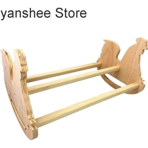 Natural wooden chicken swing and ladder, baby chicken swing and ladder, firm, r9ca