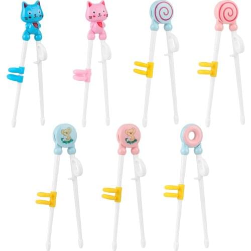 Cute Correct Usage New Practice Chopstick Cartoon Eating Training Chopsticks Learn Chopsticks