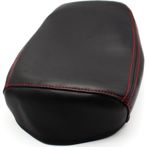 Soft Leather Armrest Cover For Toyota RAV4 2006 2007 2008 2009 2010 2011 2012 Car Center Control Armrest Box Cover Trim