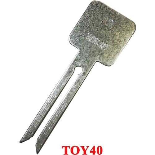 Slave key TOY40 TOY2 car key Key scale shearing teeth for 2 in 1 LiShi locksmith tools