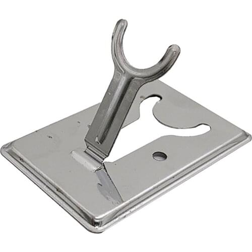 50*80mm Sheet Metal Simple Soldering Iron Stand Y-Type Support Frame Simple Soldering Iron Tool Parts