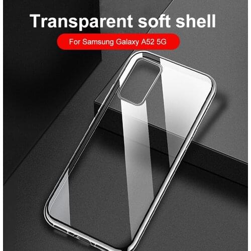 Trasparent Silicone Case for Samsung Galaxy A52S 5G Case Clear Soft TPU Cover for Samsung A 52S a52 s A52 a72 A22 M32 Case Funda