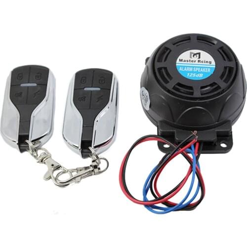 125dB Motorcycle Scooter Alarm Anti theft Security System Loud Sound Vibration Burglar Alarm for Harley Touring Yamaha tmax 530