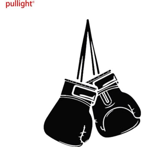 Car Styling Boxing Gloves Funny Vinyl Car Stickers Motorcycle SUVs Bumper Car Window Laptop Vinyl Decals