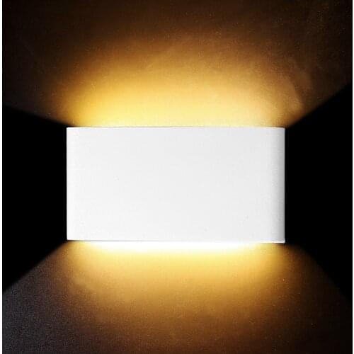 LED Outdoor Indoor Wall Lamps 6W/12W AC85-AC265V IP65 Waterproof Wall Lamp led Stair Light Corridor Lighitng bedside wall lights