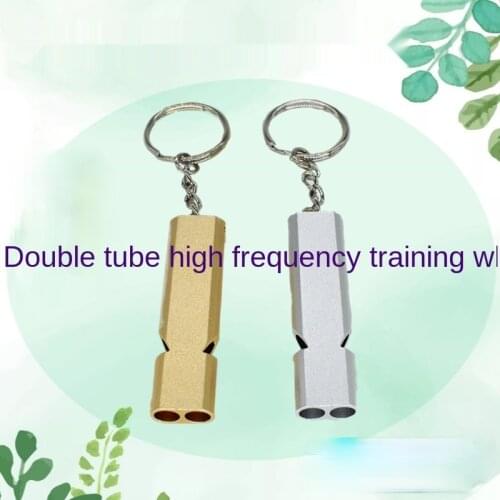 Parrot Training Whistle Returns To Nest Release Treble Pigeon Dog Outdoor Special Aluminum Alloy Dual Frequency Whistle Bird