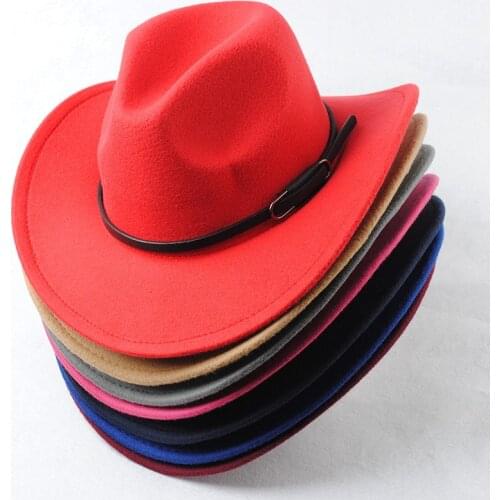 Fashion Fedora Hats Men Wide Brim Winter Women Hat Band Belt Church Formal Felted fedora Panama Casual Winter Hats for Women