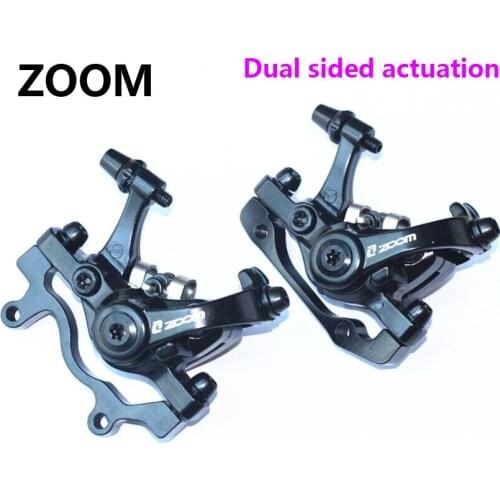 ZOOM-mountain bike brake calipers, front rear disc HS1/G3 160/180, Rotor different to Avid BB7/ BB5, PCs