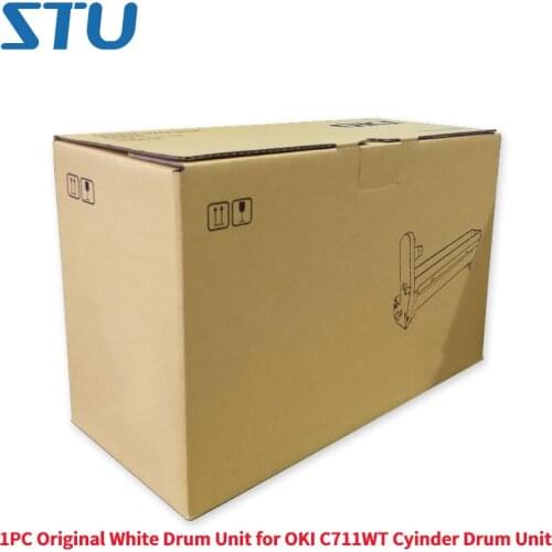 1PC Original White Drum Unit for OKI C711WT Cyinder Drum Unit