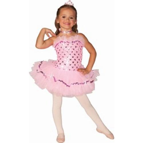 2018 Cute Girls Ballet Dress for Children Girl Dance Clothing Kids Ballet Costumes for Girls Dance Leotard Girl Dancewear B-2427