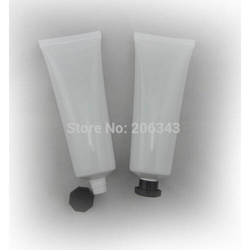 80ml white soft tube or mildy wash tube or butter or handcream tube with black eight angel lid