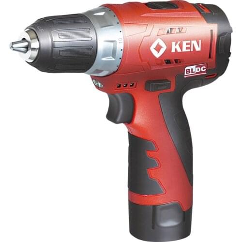 KEN 12V Cordless Drill 35Nm Electric Screwdriver Fast Charging