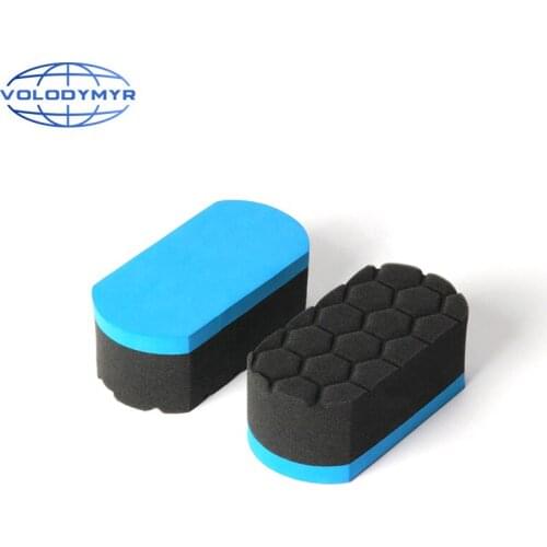 Car Wash Sponge Detailing Car Cleaning 2pcs Auto Care Maintenance Wax Foam Polishing Pad Car Detailing Automobile Car Cleaning