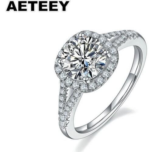 Classic Square Moissanite Ring Excellent Cut 1.5ct Pass Diamond Test D Color Moissanite Rings Engagement Jewelry Femlae JA-16