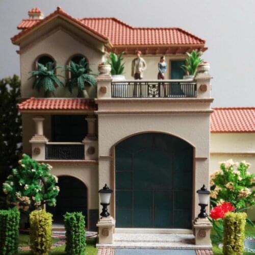 Set Of 10 LED 1: 100 Garden Lamps Street Lamp Yellow For Railway Model Making