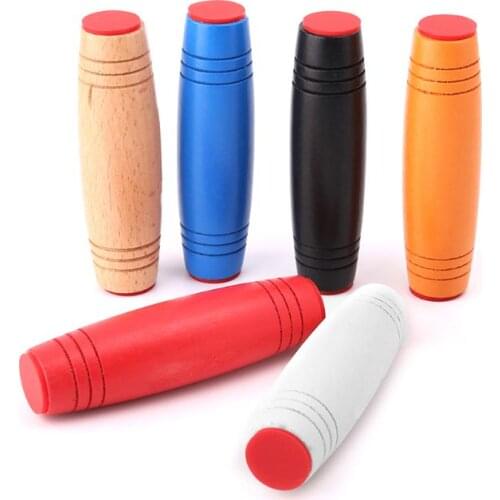 New Antistress Mokuru Rollver Desktop Flip Toy Stick Relieve Stress Improve Focus