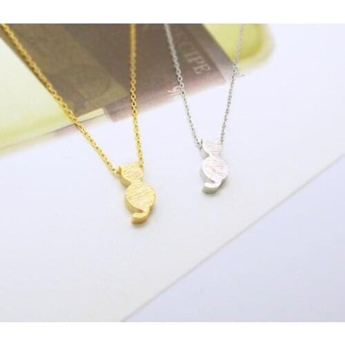 Cute Little Sweetheart Pet Cat women Necklaces Baby Girl Gift fashion Jewelry