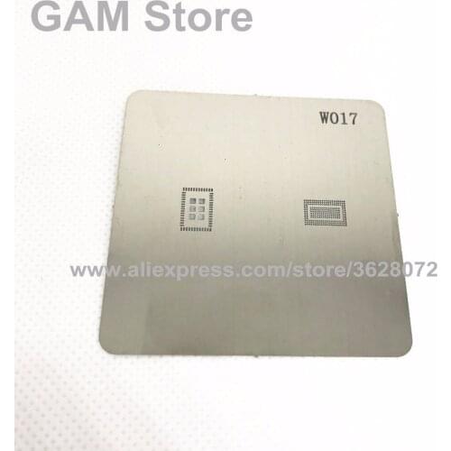 For iPhone 5S 5C Big Power Wifi IC BGA Stencil 339S0205 338s1216-A2 Reballing IC Chip Pins Solder BGA Direct Heat Template W017