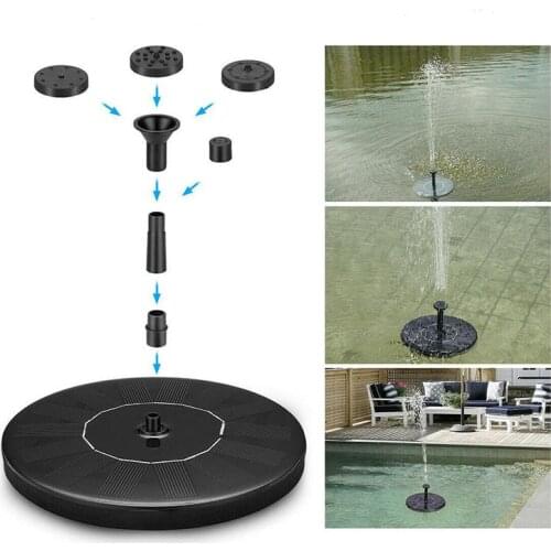 Solar Power Water Fountain Pump Solar Fontein Bird Fountain Water Floating Fountain Pond Garden Patio Decor Lawn Decoration