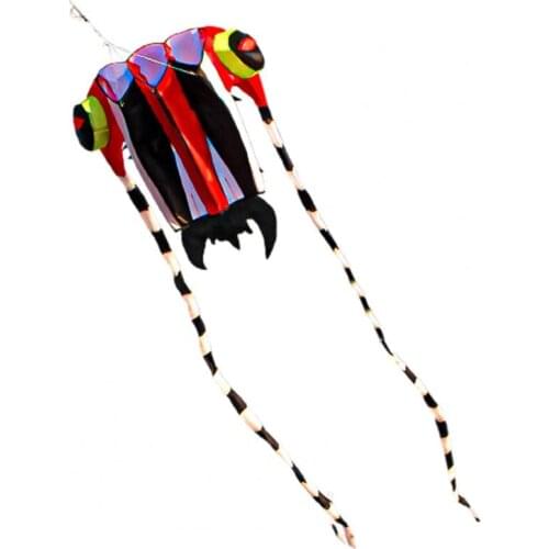 Kite Exquisite Waterproof Polyester Trilobita Kite Toy Kite Outdoor Kites Flying Toys Kite For Children Kids Outdoor Fun Sports