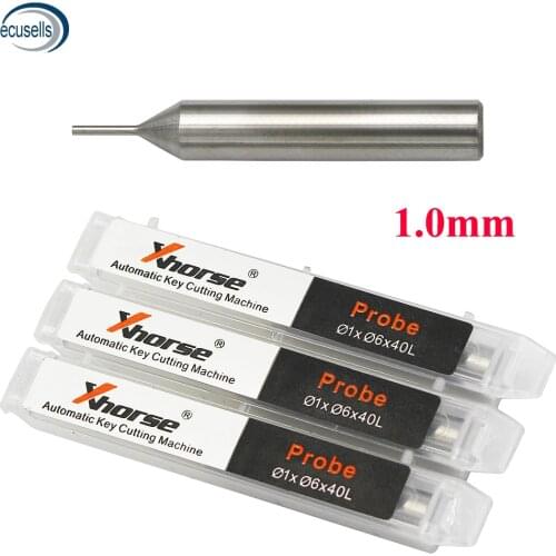 1.0mm milling Cutter Probe for Xhorse CONDOR XC MINI Plus Dolphin XP-005 Dolphin XP-007 Key Cutting Machine