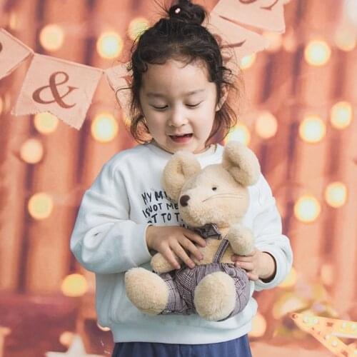 1pc 25cm New Kawaii Mouse Plush Toys Soft Cute Animal Stuffed Plush Dolls For Kids Girl Baby Christmas Gifts