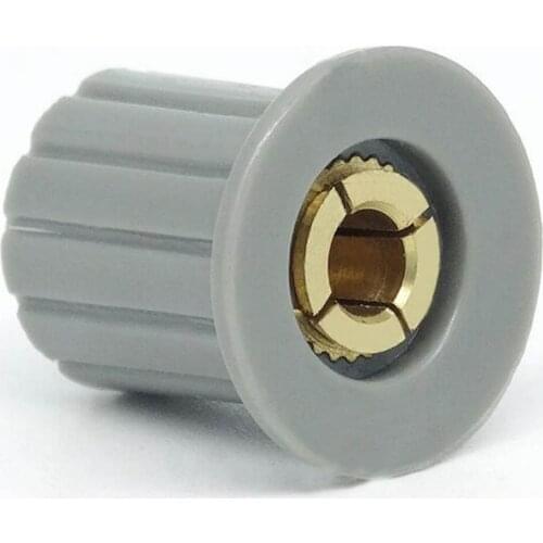 10pcs WXD3 knob button cap copper core potentiometer cap turn around special potentiometer knob KYP16-16-4J 4mm