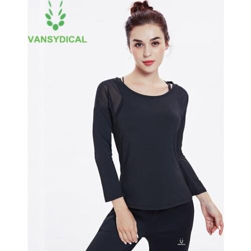2021 Summer Sports Workout T-shirts Women Gym Yoga Shirts Long Sleeve Mesh Quick Dry Fitness Training Jogging Sportswear Tops