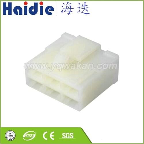 Free shipping 5sets 6pin plastic housing plug auto wiring harness cable female connector HD062-6.3-21