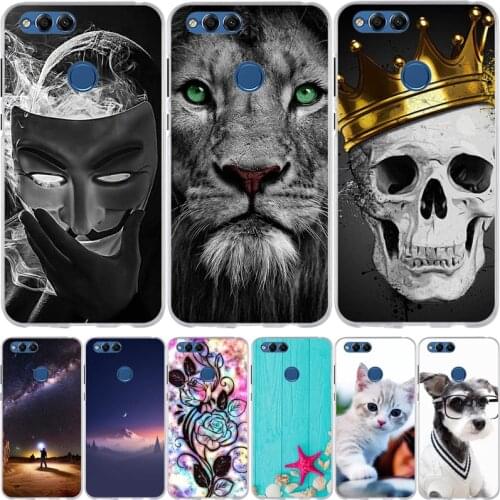 Case for Huawei Honor 7X Phone Bumper Case for Huawei Honor 7X BND-L21 BND-L24 Case Silicon Cover Capa for Huawei Honor 7X Coque
